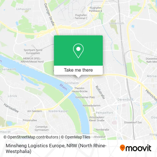 Карта Minsheng Logistics Europe