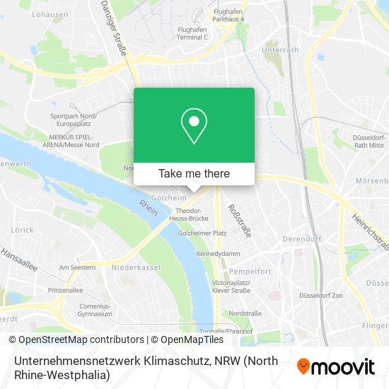 Unternehmensnetzwerk Klimaschutz map