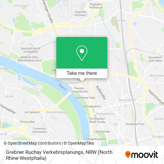 Grebner Ruchay Verkehrsplanungs map