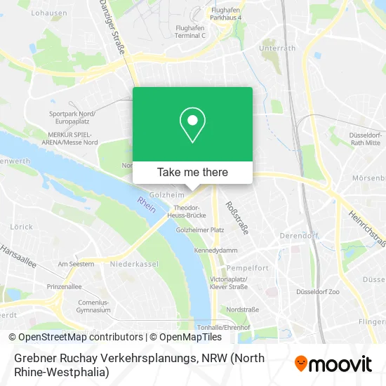 Карта Grebner Ruchay Verkehrsplanungs