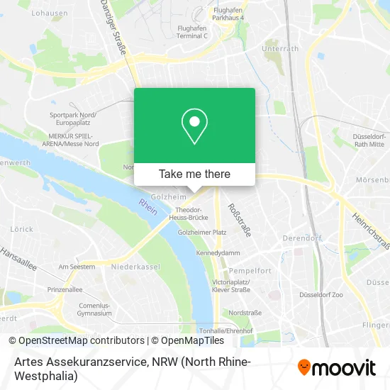 Карта Artes Assekuranzservice