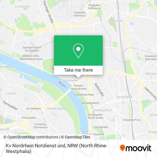 Kv Nordrhein Notdienst und map