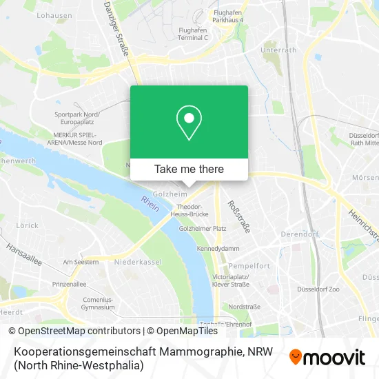 Карта Kooperationsgemeinschaft Mammographie