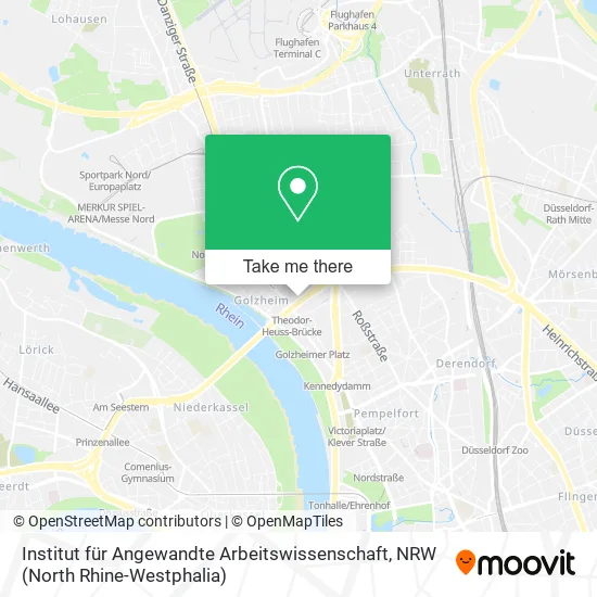 Карта Institut für Angewandte Arbeitswissenschaft