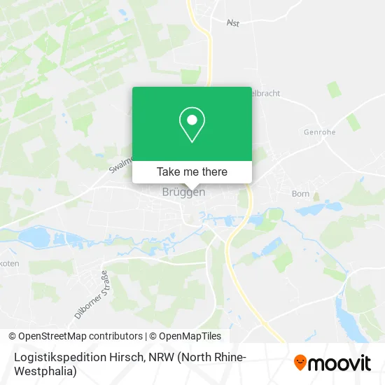 Карта Logistikspedition Hirsch