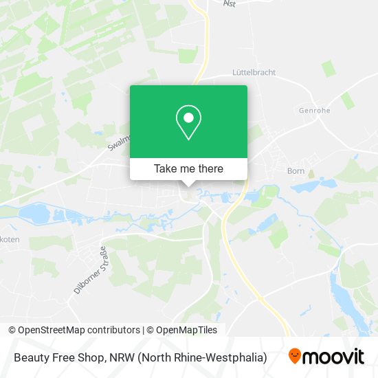 Beauty Free Shop map