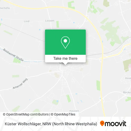 Карта Küster Wollschläger