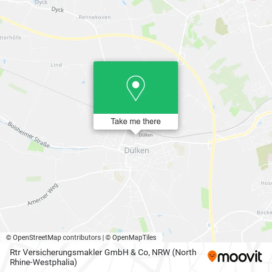 Rtr Versicherungsmakler GmbH & Co map