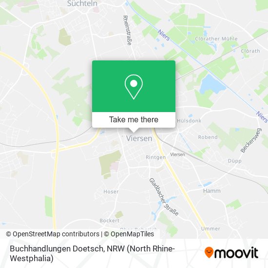 Buchhandlungen Doetsch map