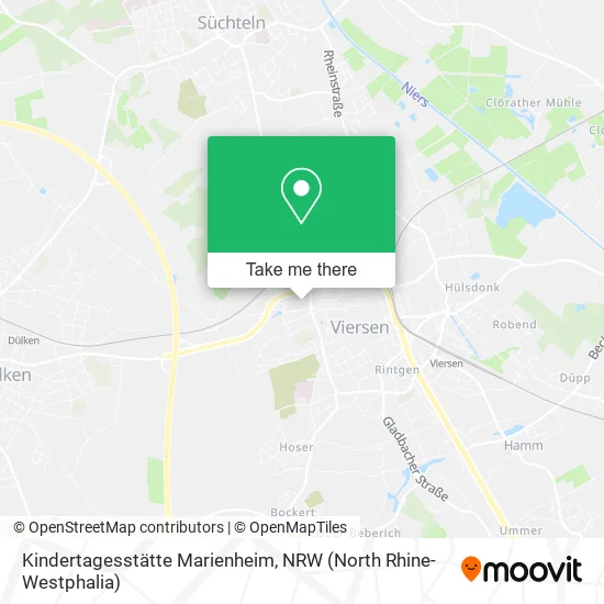 Карта Kindertagesstätte Marienheim