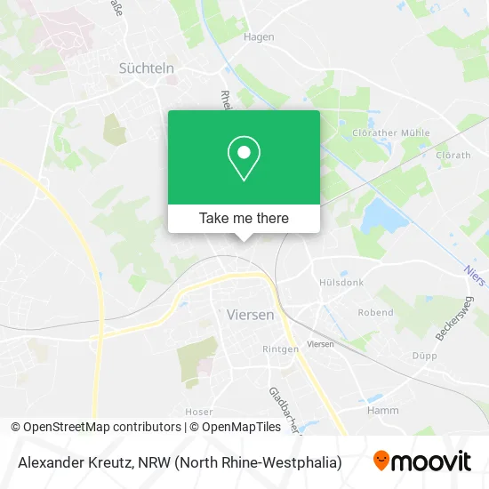 Карта Alexander Kreutz