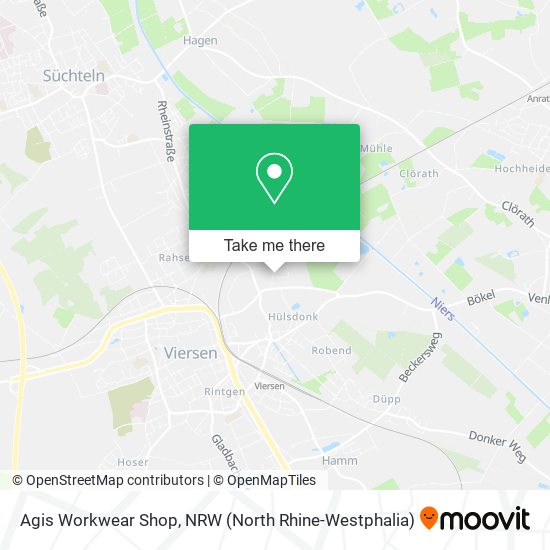 Agis Workwear Shop map