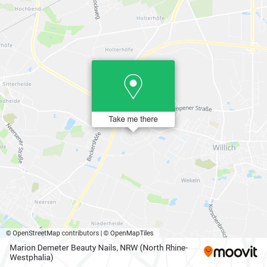Marion Demeter Beauty Nails map