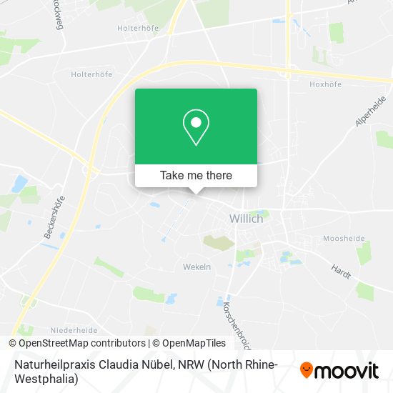 Naturheilpraxis Claudia Nübel map