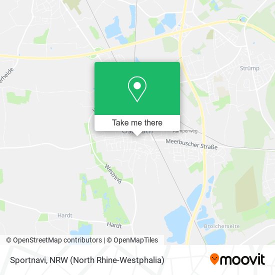 Sportnavi map