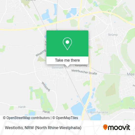 Westlotto map