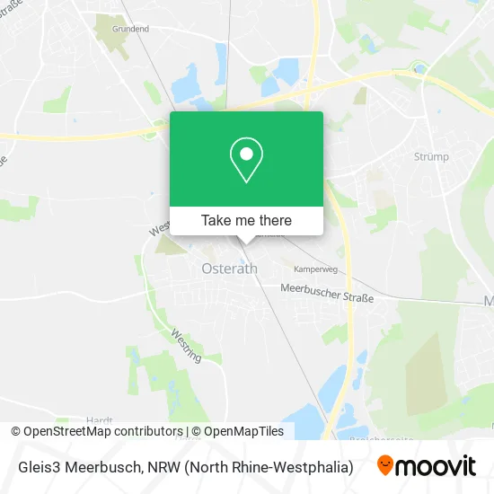 Карта Gleis3 Meerbusch