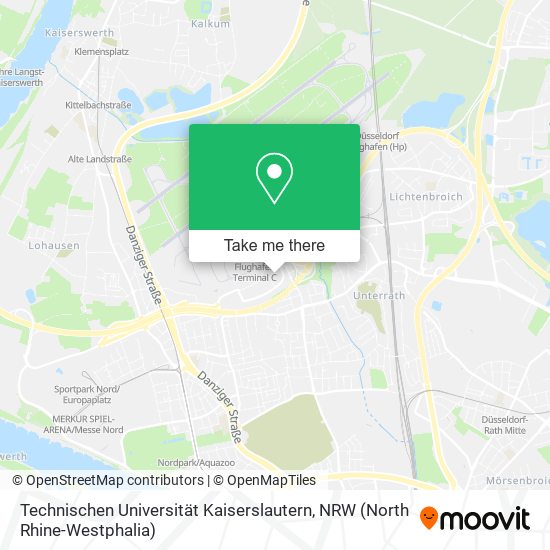 Technischen Universität Kaiserslautern map