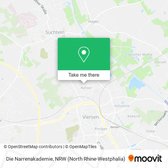 Карта Die Narrenakademie