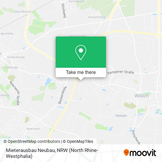 Mieterausbau Neubau map