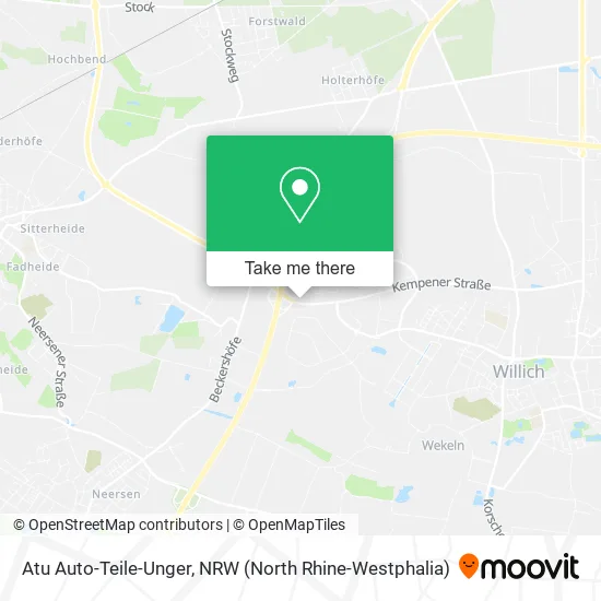 Карта Atu Auto-Teile-Unger