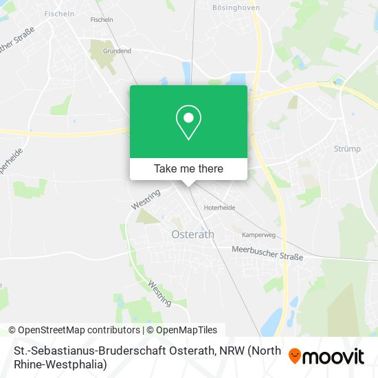 St.-Sebastianus-Bruderschaft Osterath map