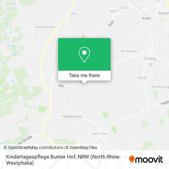 Карта Kindertagespflege Bunter Hof