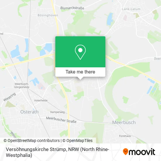 Карта Versöhnungskirche Strümp
