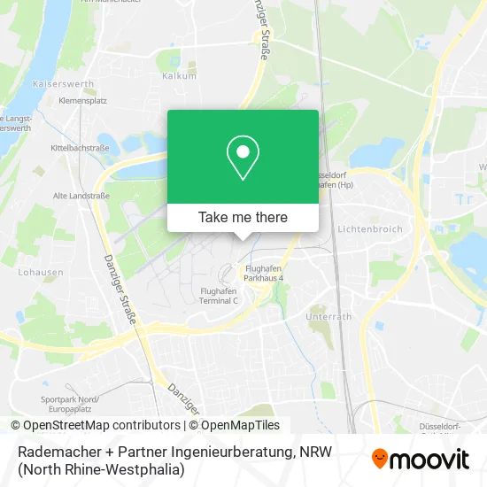 Карта Rademacher + Partner Ingenieurberatung