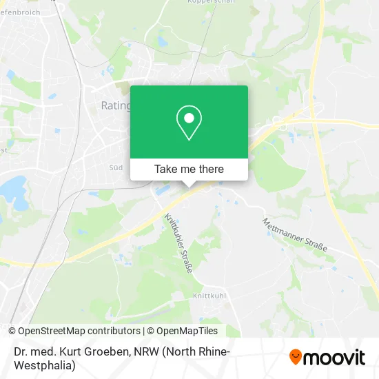Карта Dr. med. Kurt Groeben