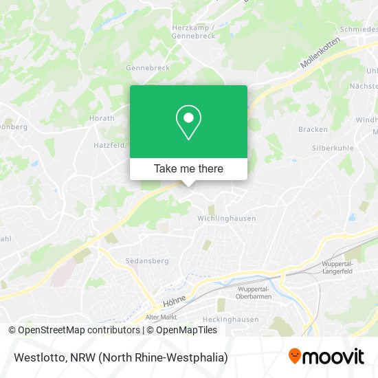 Westlotto map