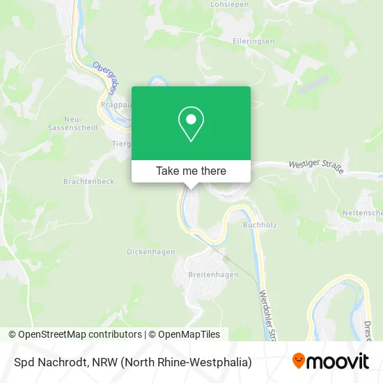 Карта Spd Nachrodt