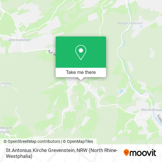 Карта St.Antonius Kirche Grevenstein