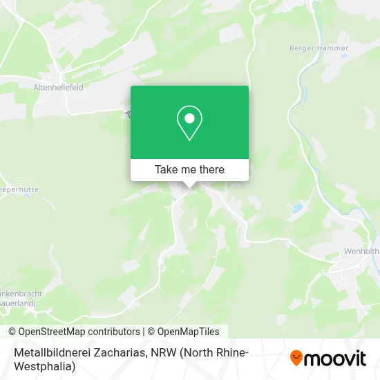 Metallbildnerei Zacharias map
