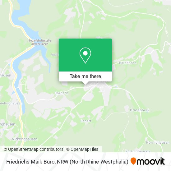 Friedrichs Maik Büro map