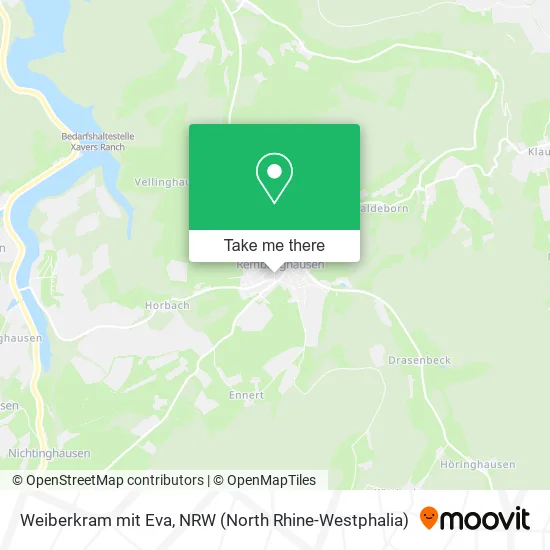 Карта Weiberkram mit Eva