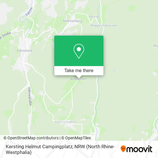 Карта Kersting Helmut Campingplatz