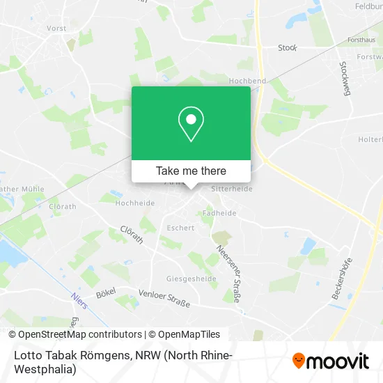 Карта Lotto Tabak Römgens