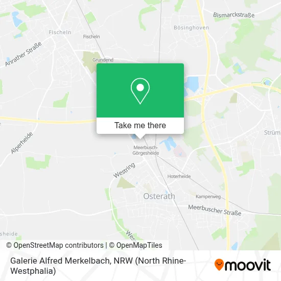 Galerie Alfred Merkelbach map