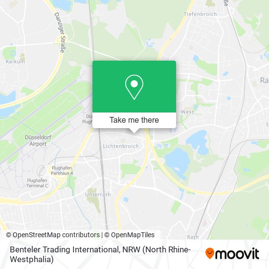 Benteler Trading International map