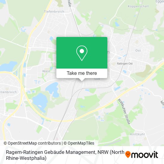 Ragem-Ratingen Gebäude Management map