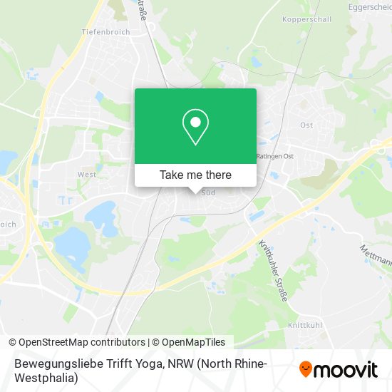 Bewegungsliebe Trifft Yoga map
