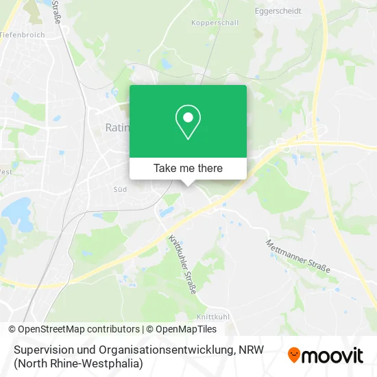 Карта Supervision und Organisationsentwicklung