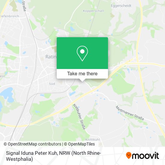 Signal Iduna Peter Kuh map
