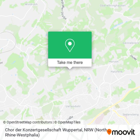 Chor der Konzertgesellschaft Wuppertal map