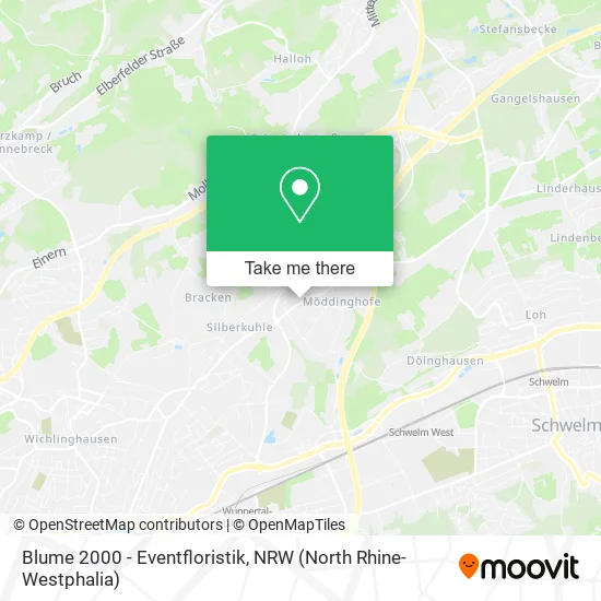 Карта Blume 2000 - Eventfloristik