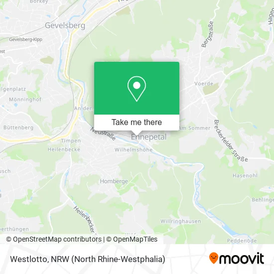 Westlotto map