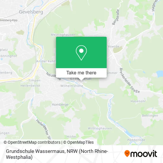 Grundschule Wassermaus map