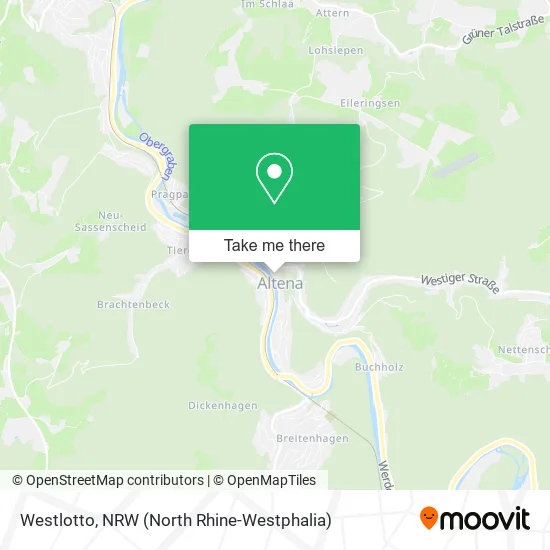 Westlotto map