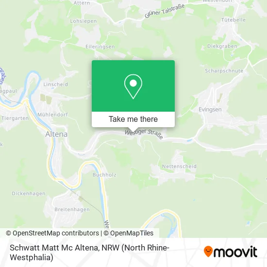 Карта Schwatt Matt Mc Altena